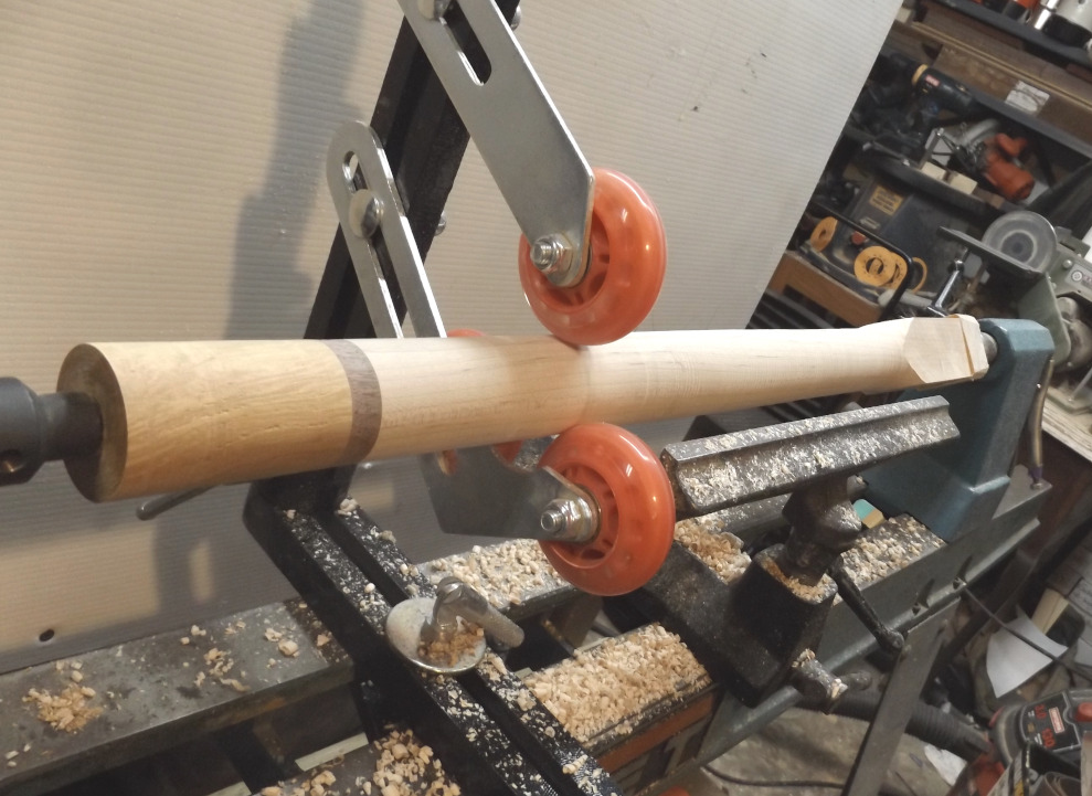 Making a Native American Style Flute on a Lathe