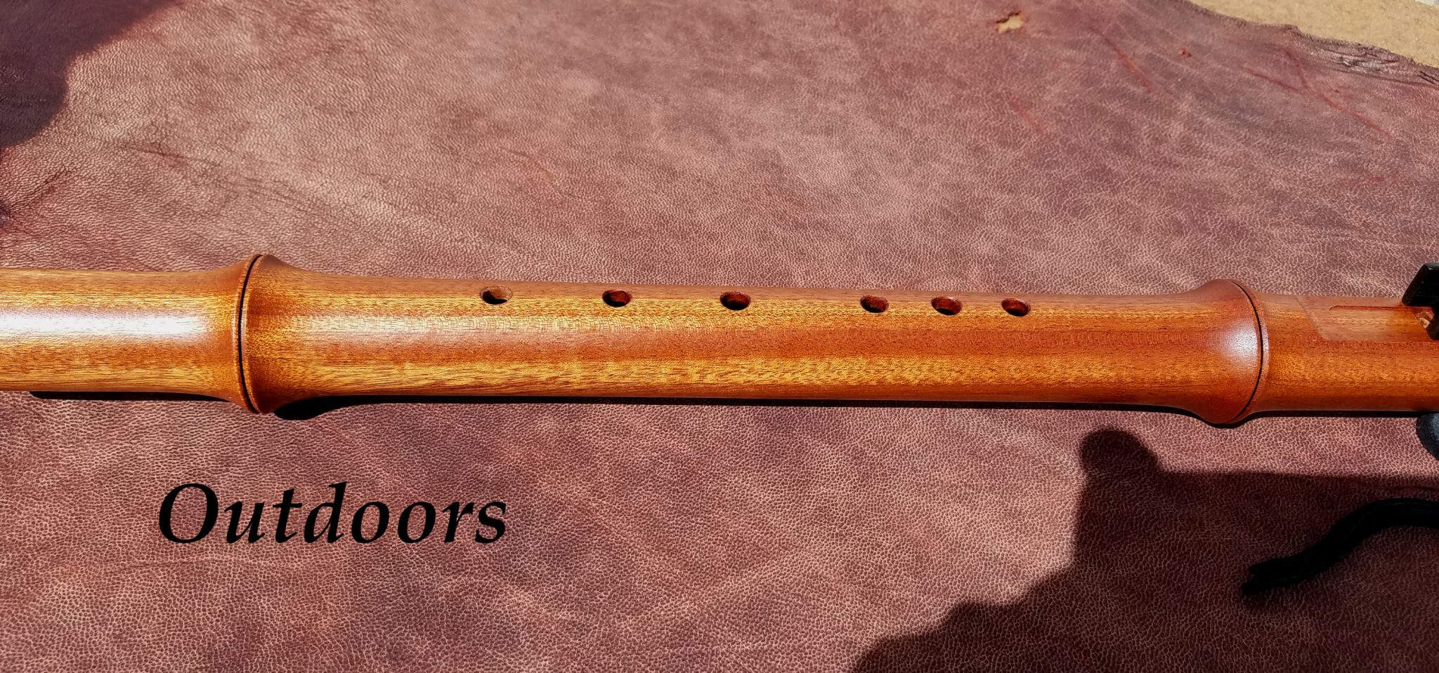 F Native American Style Flute, Ukraine Tribute Otter Lake Flutes